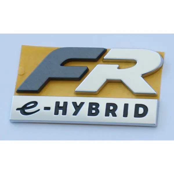 Emblem Seat FR e-Hybrid | Gray-metallic matt