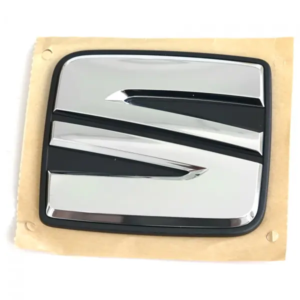 Emblem Seat Mii 2013 - 2019 / Seat e-Mii 2020 -> | Satin Black / Chrome