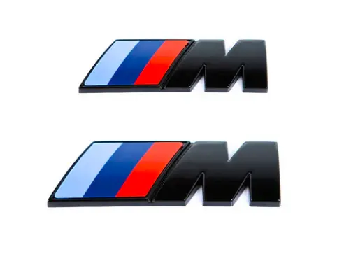 Emblem skjerm M Perfromance Black Edition - sett 2 stk. – bilde 5