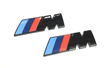 Emblem skjerm M Perfromance Black Edition - sett 2 stk. – bilde 8