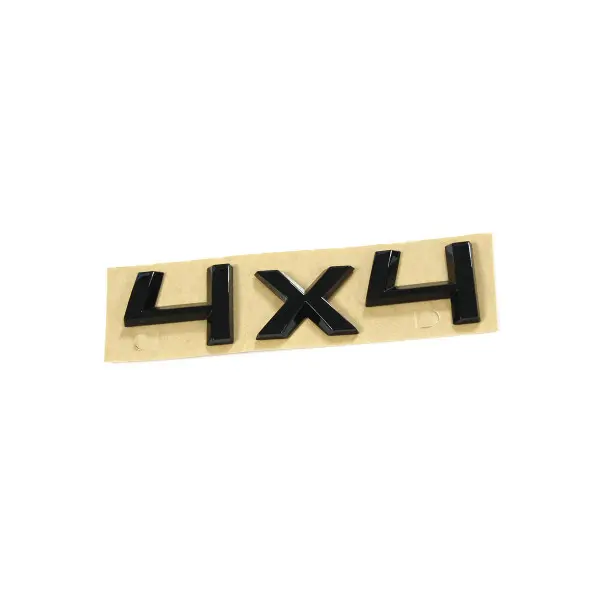 Emblem Skoda 4x4 | Black Glossy