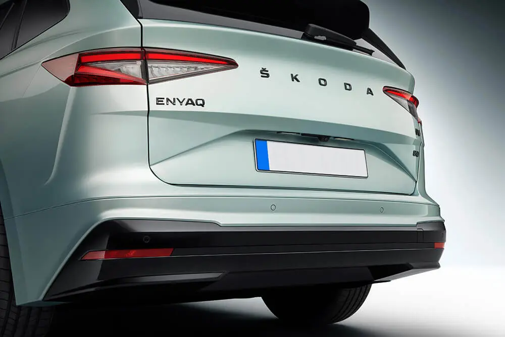 Emblem Skoda Enyaq 2021 -> | Black Glossy
