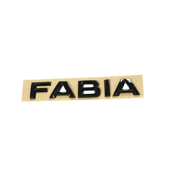Emblem Skoda Fabia | Black Glossy