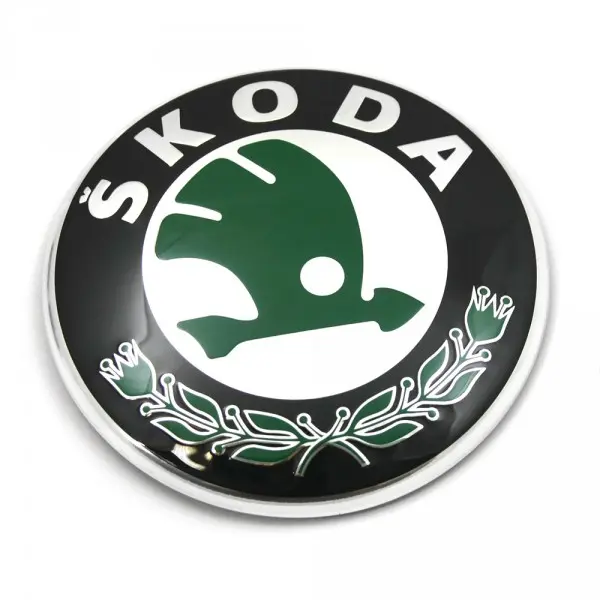 Emblem Skoda Fabia II (5J) 2006 – 2010 | Satin Black / Melange