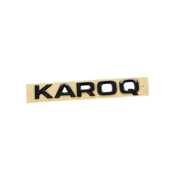 Emblem Skoda Karoq | Black Glossy