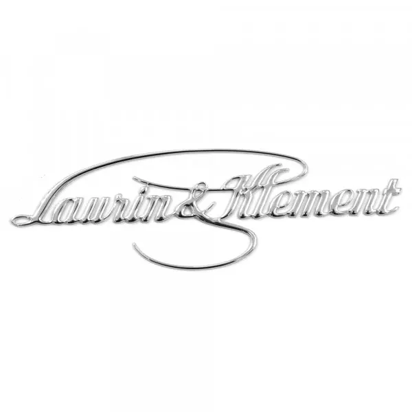 Emblem Skoda Laurin & Klement | Chrome