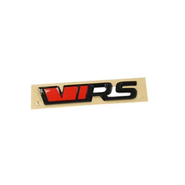 Emblem Skoda Octavia VRS | Red / Black Glossy Image 1