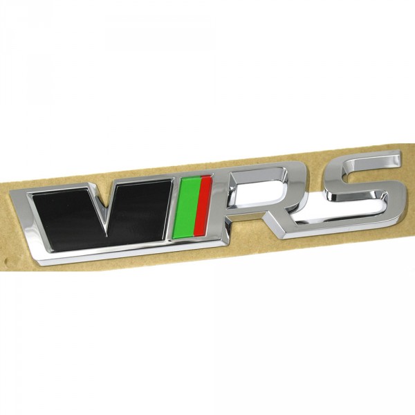 Emblem Skoda RS 245 |  Black / Red / Green