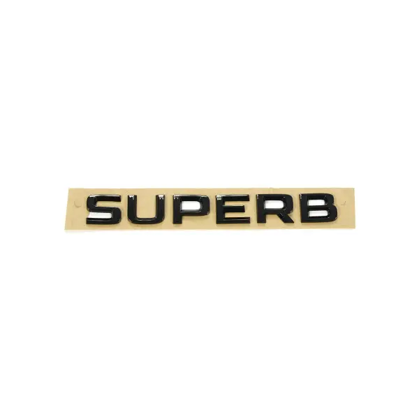 Emblem Skoda Superb | Black Glossy