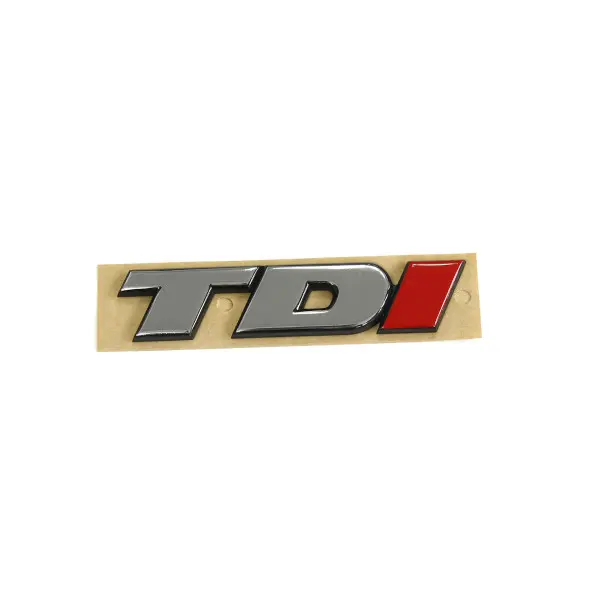 Emblem TDI VW T4 | Chrome / Red