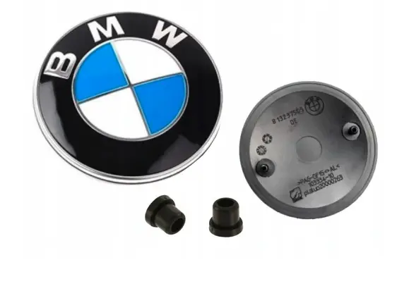Emblem til BMW panser / bakluke med propper - 1 stk. | D - Ø82mm