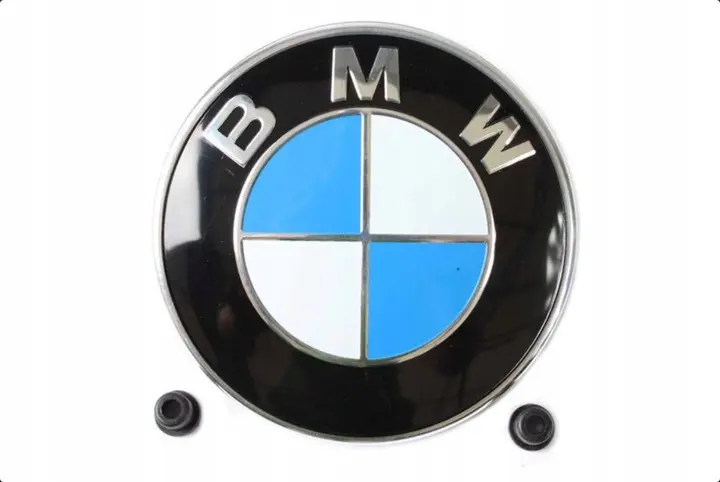 Emblem til BMW panser / bakluke med propper - 1 stk. | D - Ø82mm – bilde 4