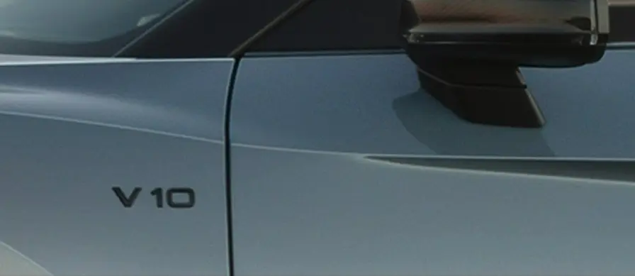 Emblem V10 Audi Sport | Black Edition 
