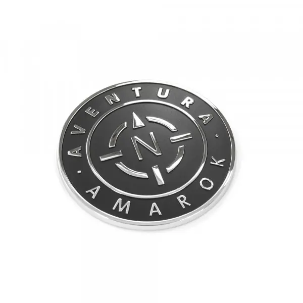 Emblem VW Amarok 2017-> | Satin Black / Glossy Chrome