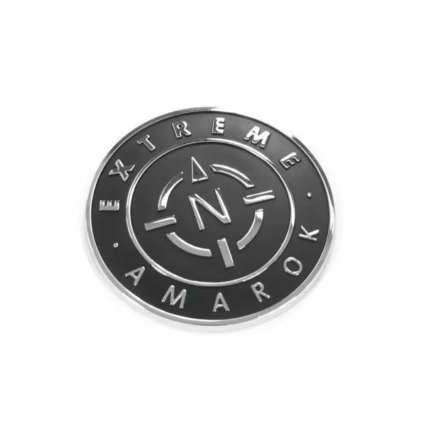 Emblem VW Amarok 2017-> | Satin Black / Glossy Chrome