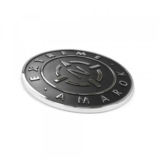 Emblem VW Amarok 2017-> | Satin Black / Glossy Chrome – bilde 2