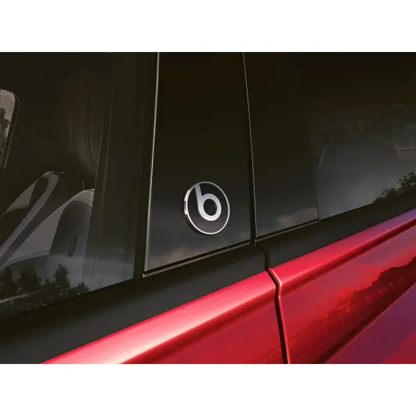 Emblem VW Beats | High-gloss Black / Glossy Chrome – bilde 2