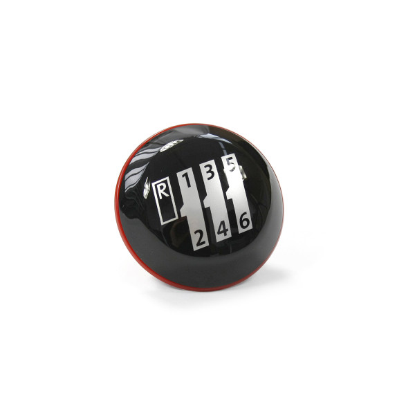 Emblem VW for Girspak | Black Glossy / Red