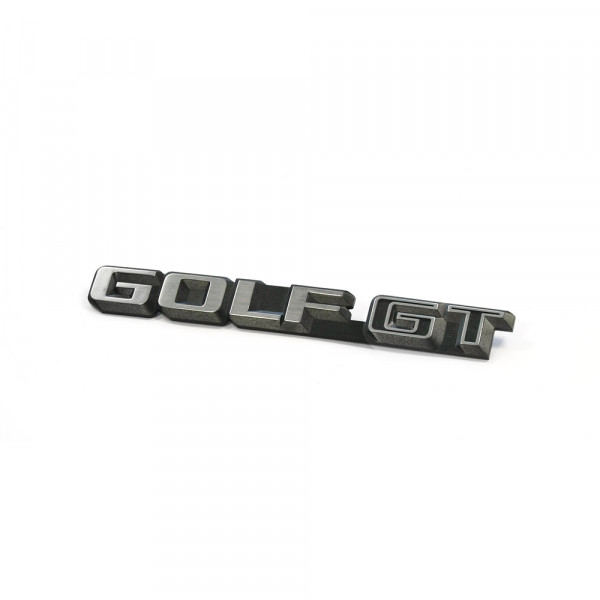 Emblem VW Golf 2 (1G) 1986 - 1987 | Black / Silver