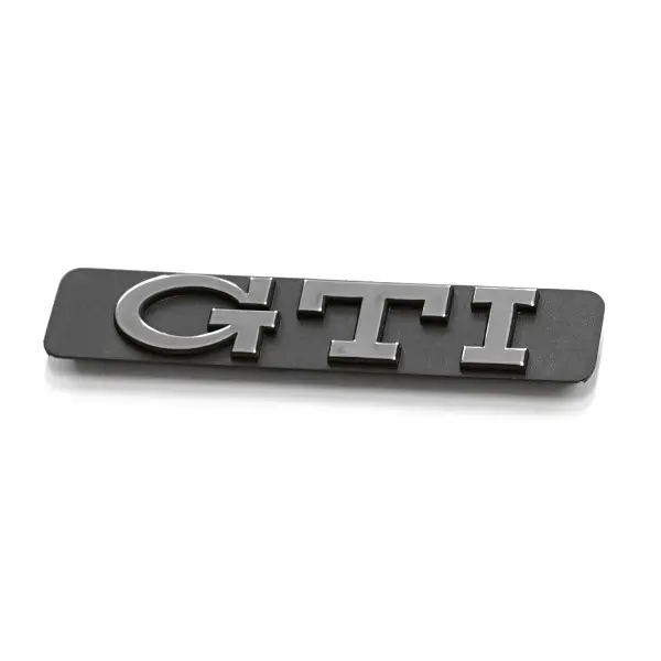 Emblem VW Golf 3 GTI | Chrome / Black Image 2