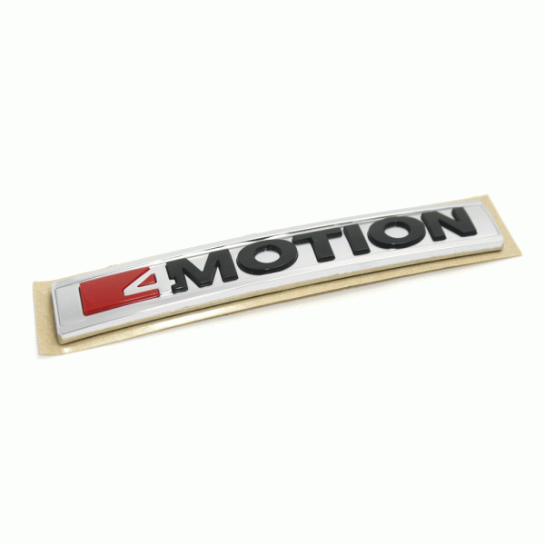Emblem VW Golf 7 (5G) 2013 -> / VW T-Roc 2017 -> | High-gloss Black / Chrome / Aluminum / Tornado Red – bilde 2