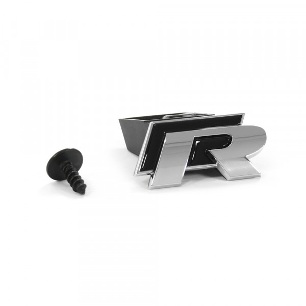 Emblem VW Golf 7 (5G Facelift) R-Modell 2017 -> | Chrome / Black