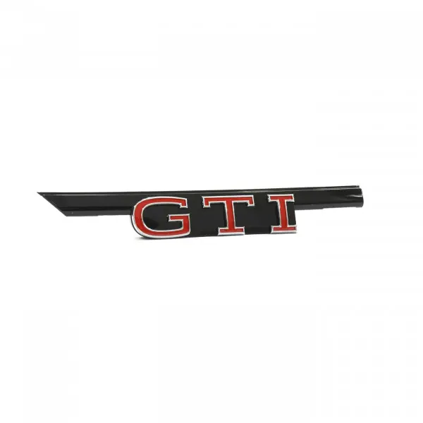 Emblem VW Golf 8 (5H) GTI 2020 -> | Glossy Chrome / Black Glossy / Tornado Red – bilde 2