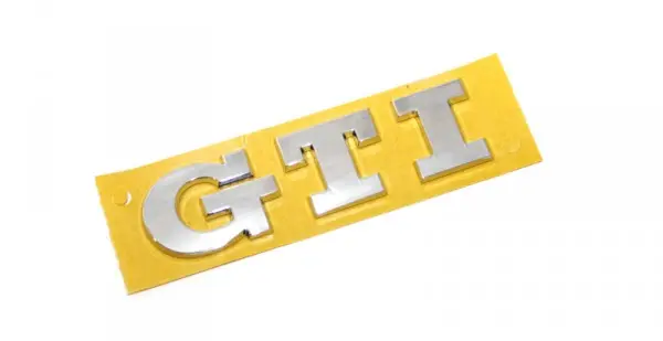 Emblem  VW Golf GTI | Glossy Chrome