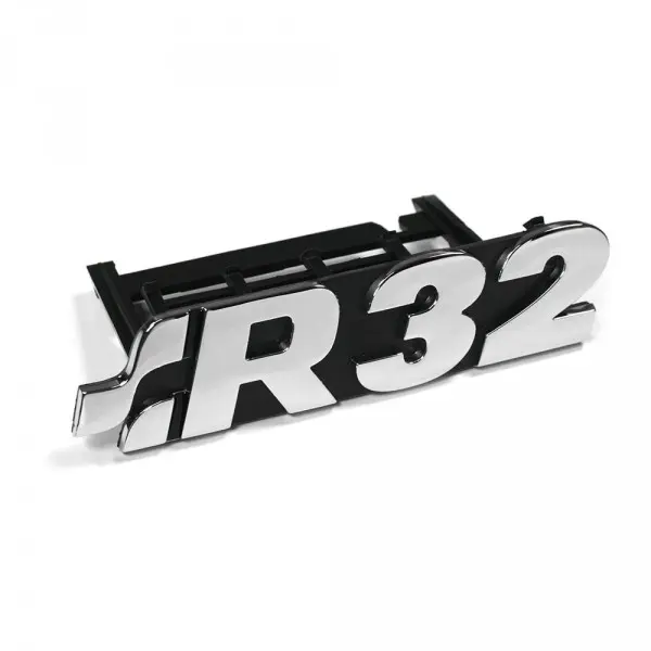 Emblem VW Golf IV 1997 - 2006 / VW Golf V 2003 - 2009 | Satin Black / Chrome Image 1