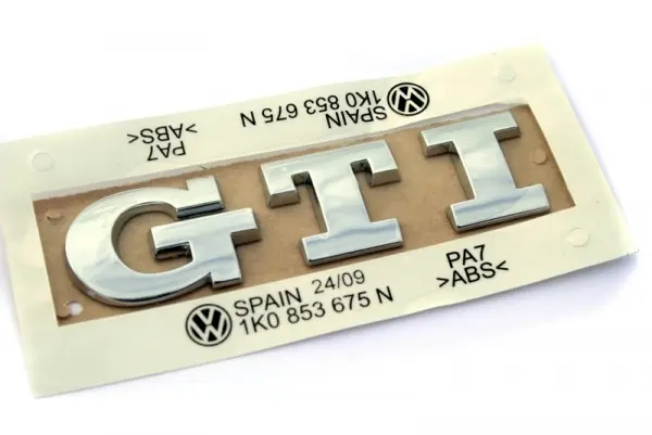Emblem VW GTI  | Chrome
