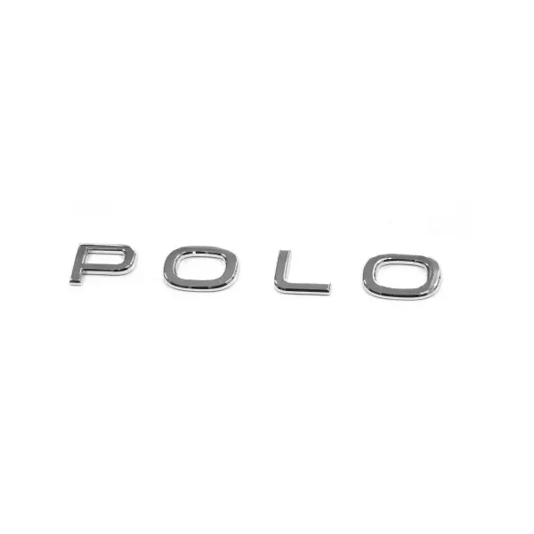 Emblem VW Polo 2021 -> | Glossy Chrome – bilde 2
