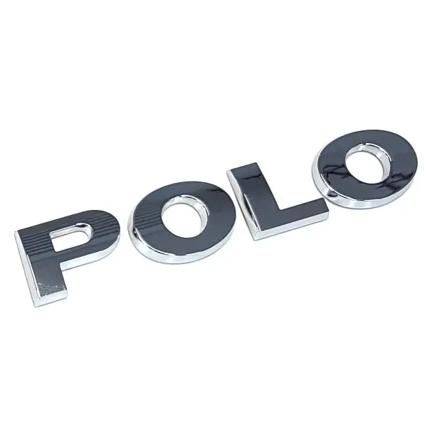 Emblem VW Polo 5 2010 - 2018 | Glossy Chrome