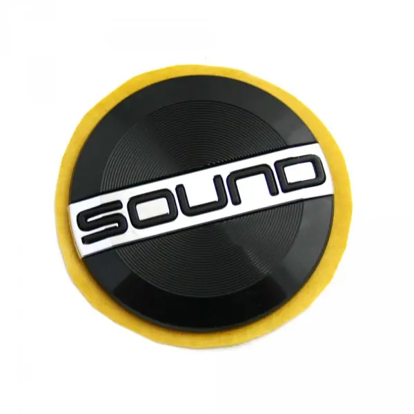 Emblem VW SOUND | High-gloss Black / Glossy Chrome Image 1