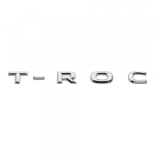 Emblem VW T-Roc I 2017 - 2025 | Chrome