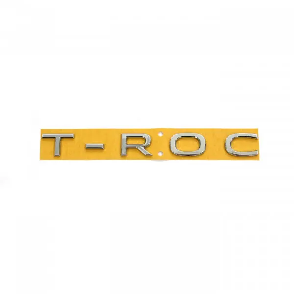 Emblem VW T-Roc I 2017 - 2025 / VW T-Roc Cabriolet 2019 -> | Chrome