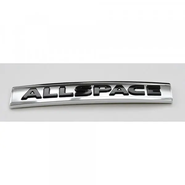 Emblem VW Tiguan Allspace | Chrome / Aluminum / Black – bilde 2
