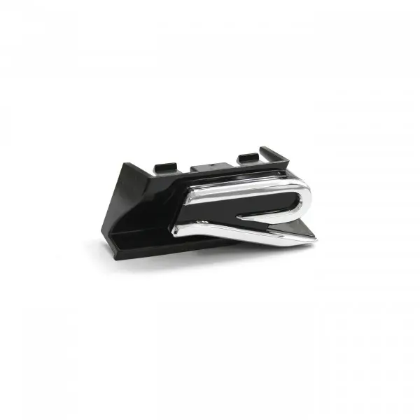 Emblem VW Touareg III (CR) Hybrid 2020 -> | Black / Glossy Chrome