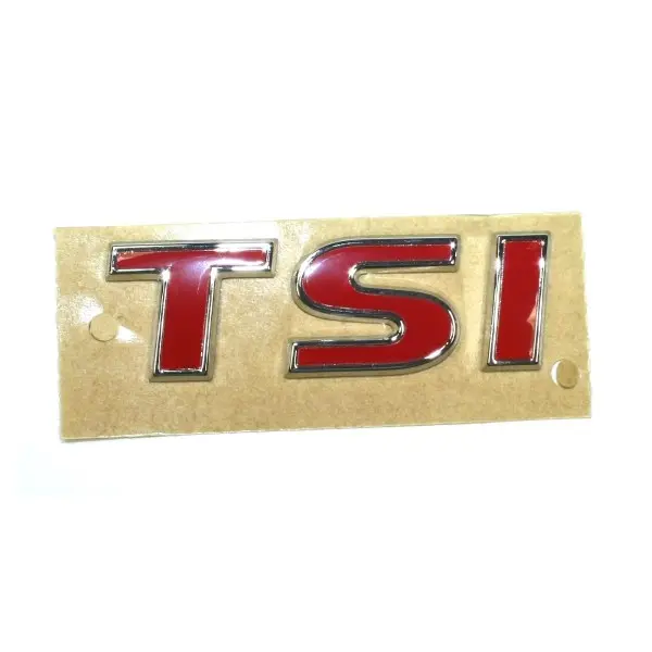 Emblem VW Touran (MQB) | Glossy Chrome / Tornado Red Image 2