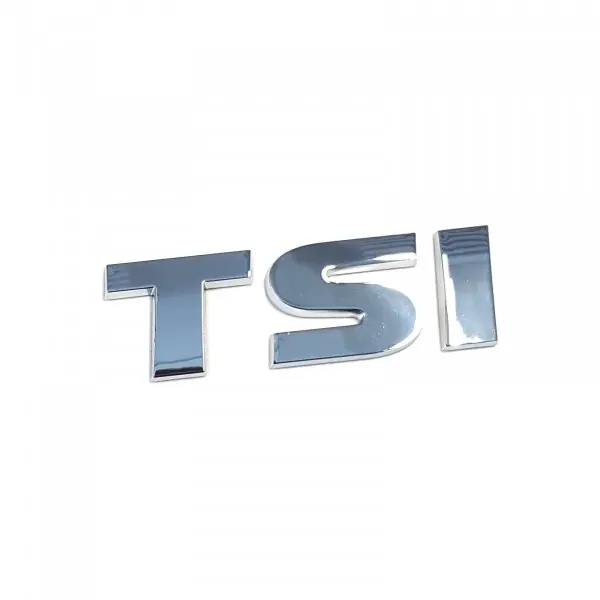 Emblem VW TSI | Glossy Chrome Image 1