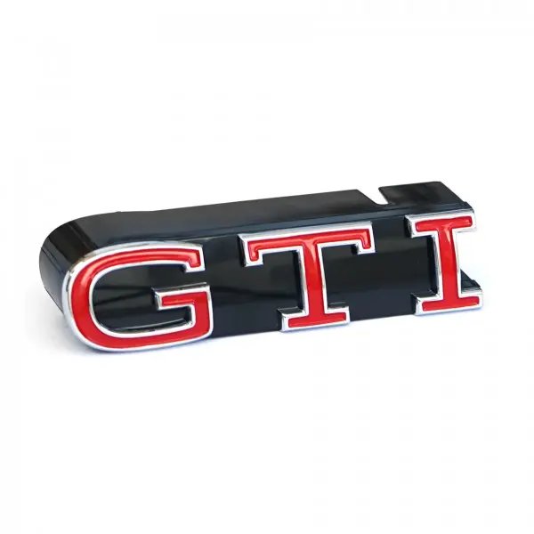 Emblem VW up! (1S, 2. Facelift) GTI 2021 -> | Black / Chrome / Tornado Red