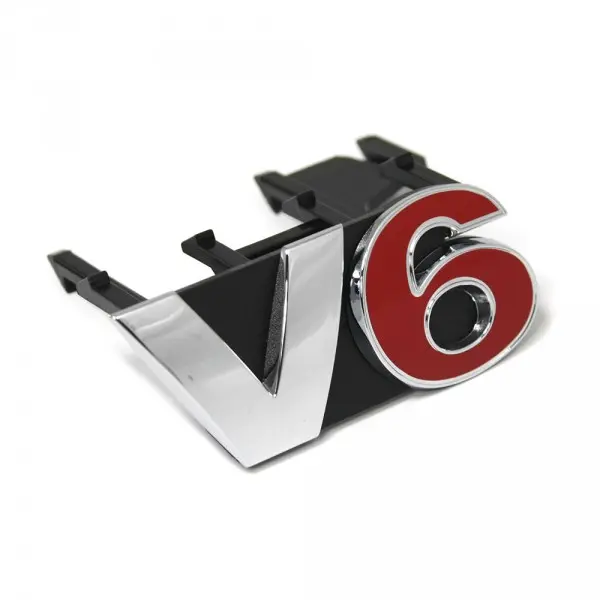 EmblemVW Golf IV 1997 - 2006 | Chrome / Red