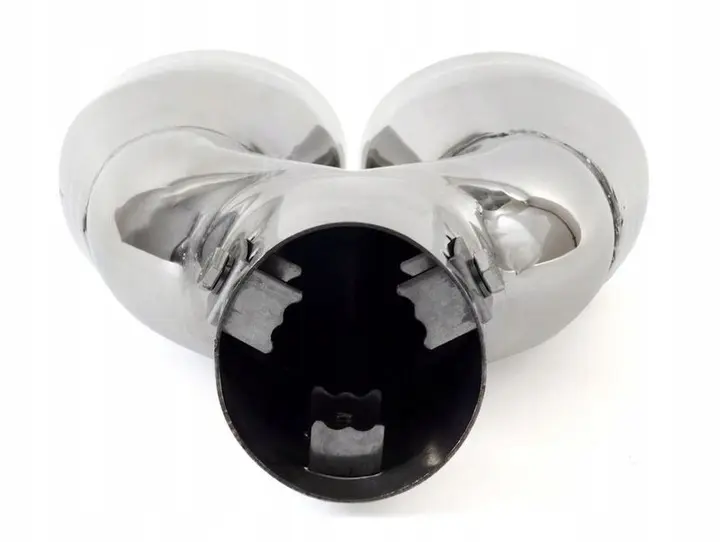 Enderør, eksos Twin Chrome tuning Image 3
