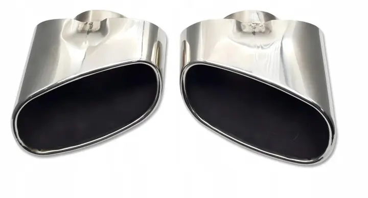 Endestuss BMW X5 II (E70) 2006 - 2013 | Chrome Tuning - sett 2 stk.