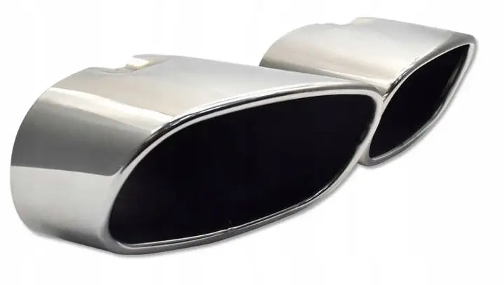 Endestuss BMW X5 II (E70) 2006 - 2013 | Chrome Tuning - sett 2 stk. – bilde 2