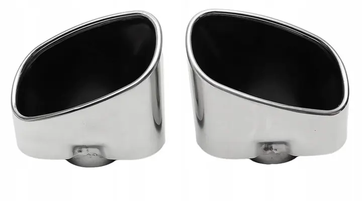 Endestuss BMW X5 II (E70) 2006 - 2013 | Chrome Tuning - sett 2 stk. – bilde 3