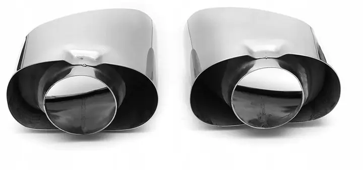 Endestuss BMW X5 II (E70) 2006 - 2013 | Chrome Tuning - sett 2 stk. – bilde 5
