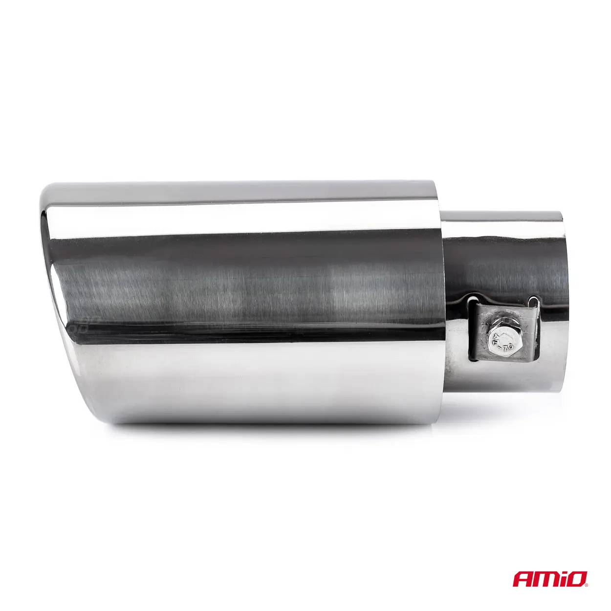 Endestuss MT 003 Oval Chrome Rustfritt Ø - 87mm x 65mm – bilde 3