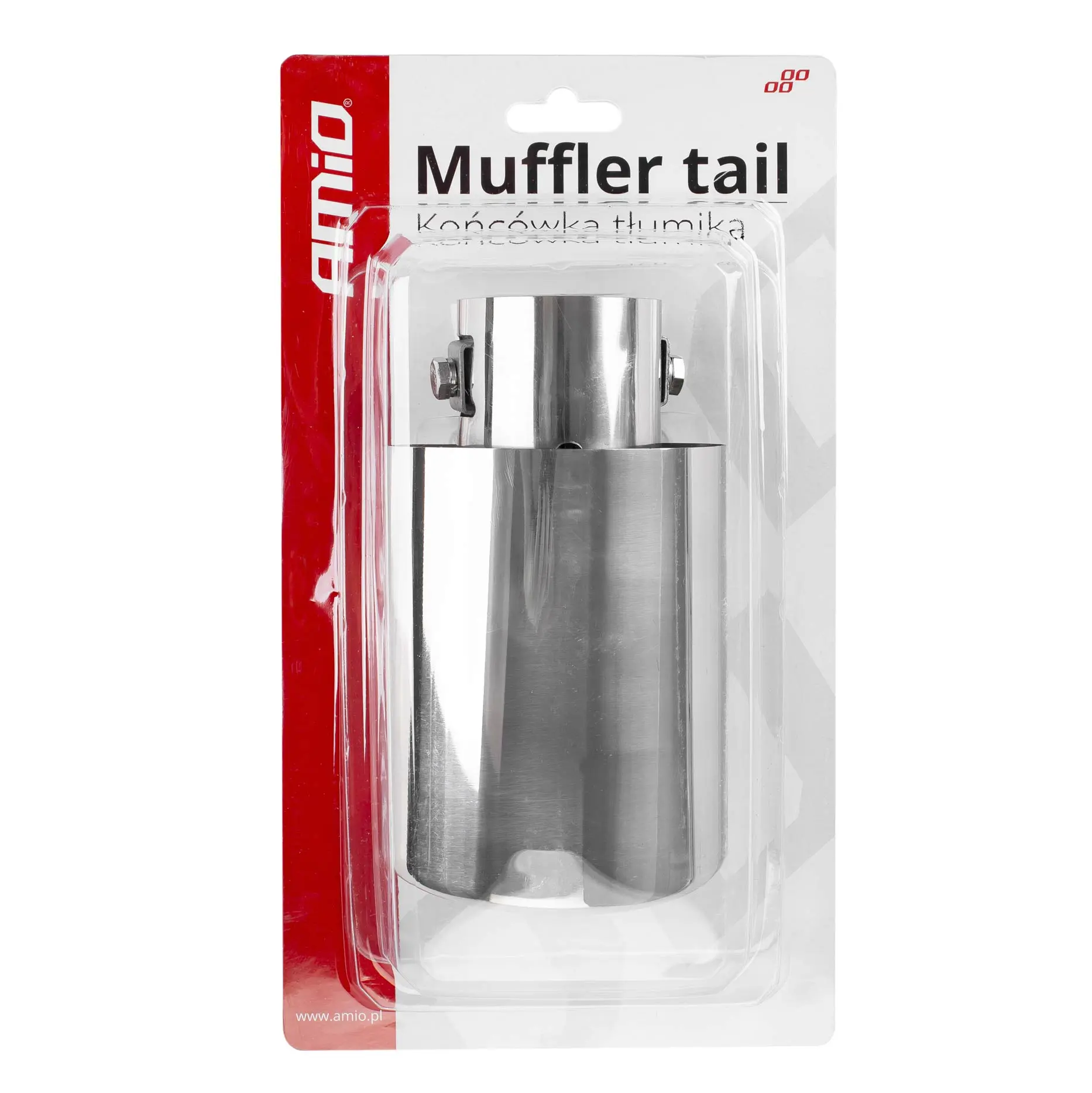 Endestuss MT 003 Oval Chrome Rustfritt Ø - 87mm x 65mm – bilde 4