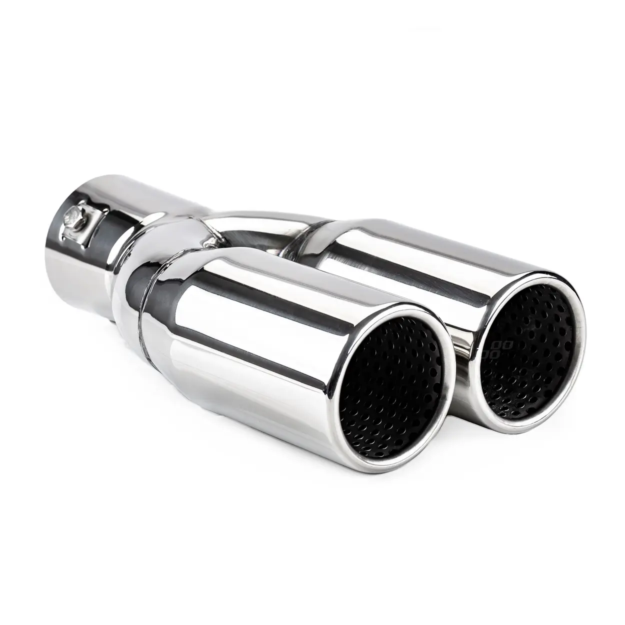 Endestuss MT 004 Chrome Rustfritt Ø - (2x 63mm)