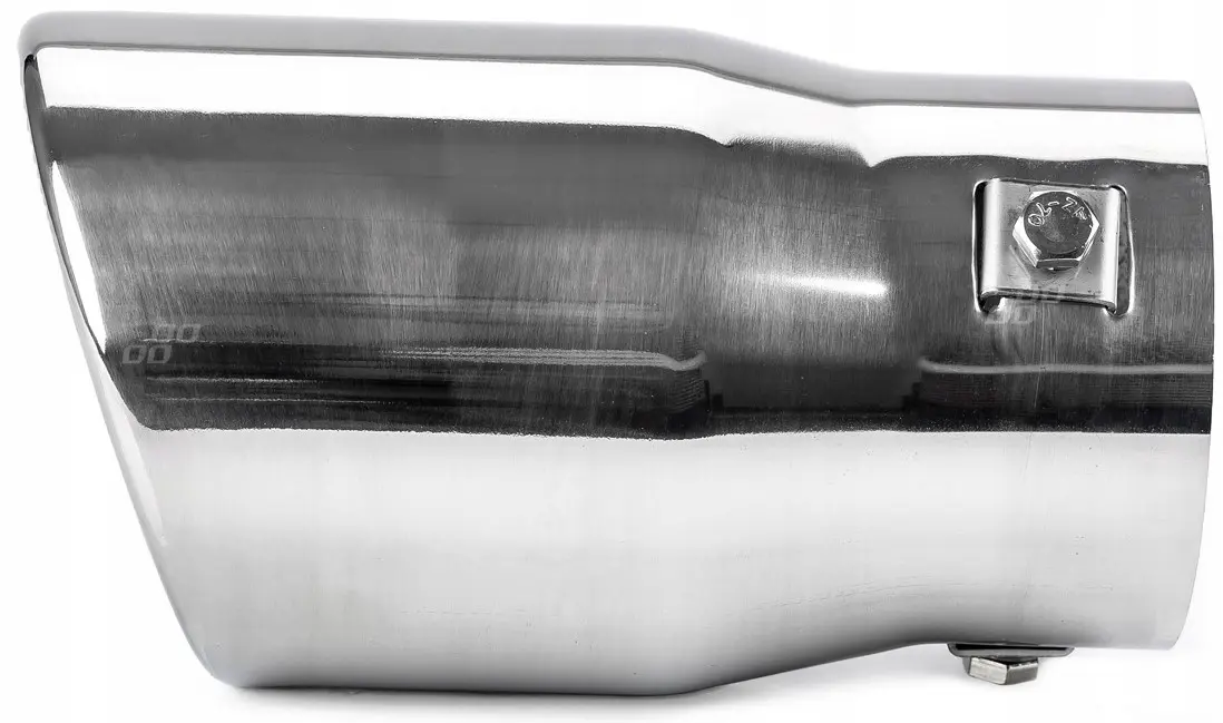 Endestuss MT 007 Chrome Rustfritt Ø - 90mm – bilde 3